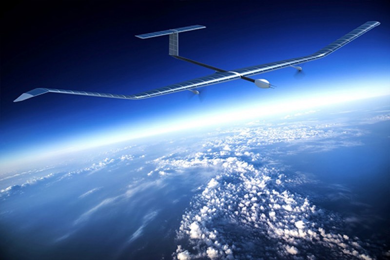 Facebook testa drone movido a energia solar para democratizar acesso à internet